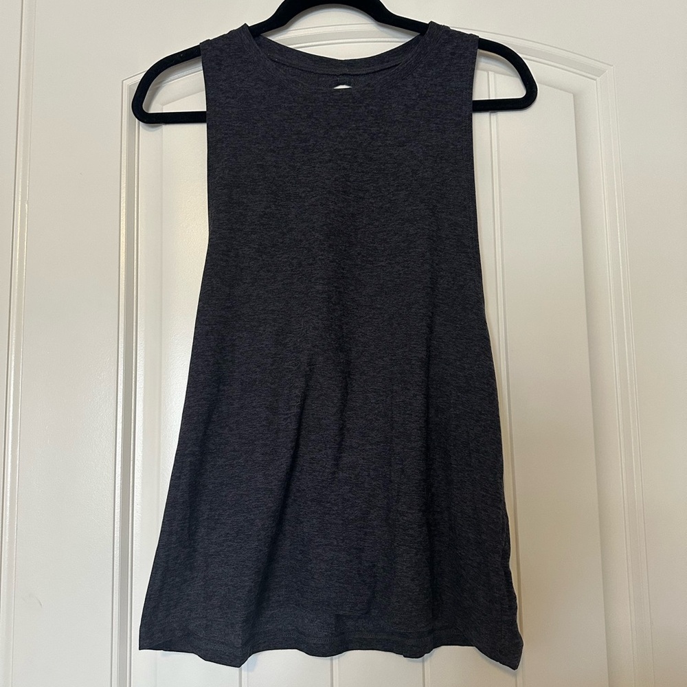 Beyond Yoga Gray Tank Top